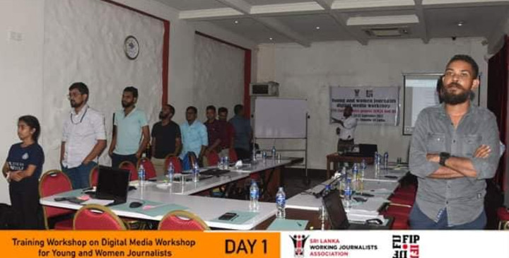 SLWJA - Digital media workshop for young and women journalists